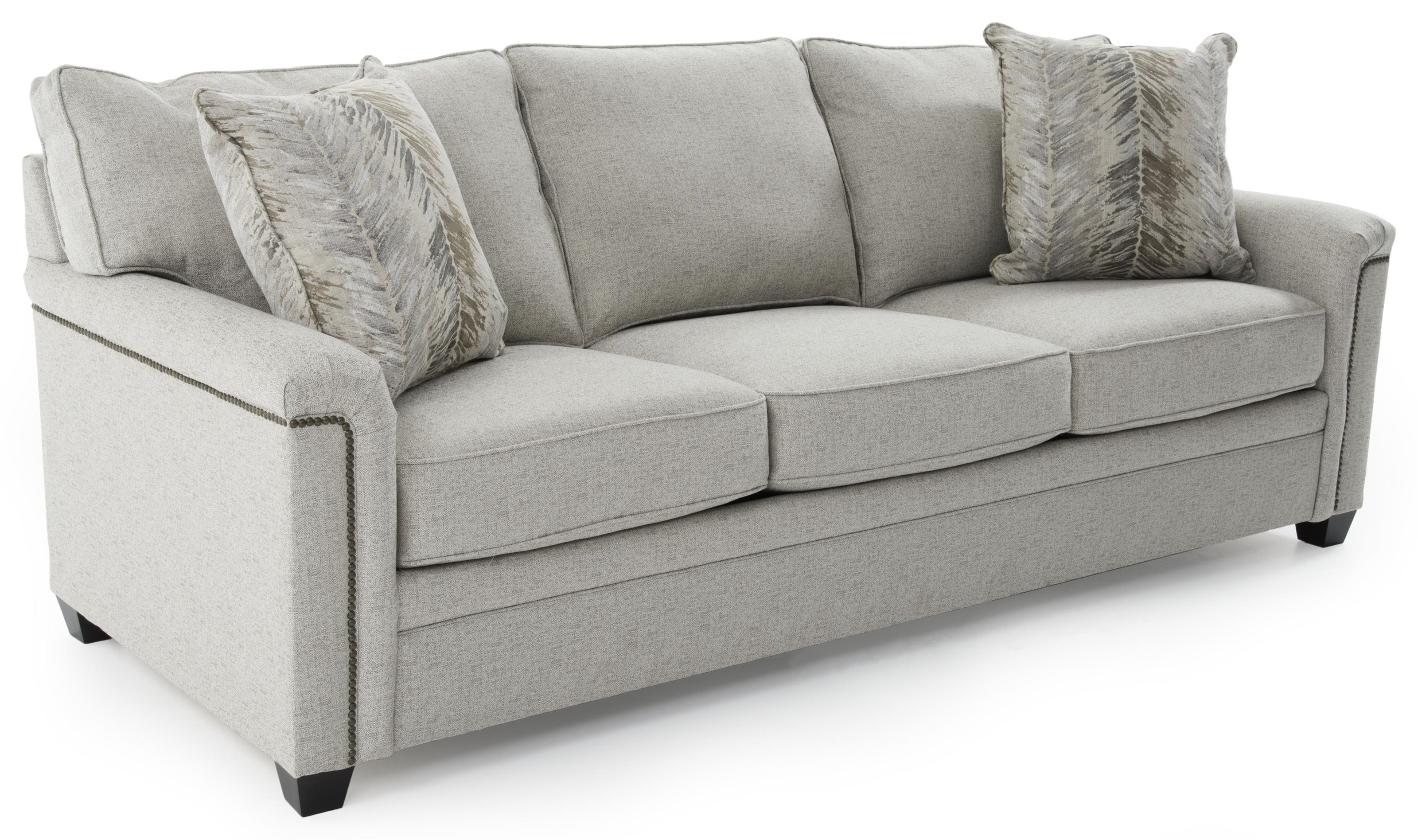 Stone & Leigh Furniture Warren 42873Q5 2043 Sofa with Nailhead Trim